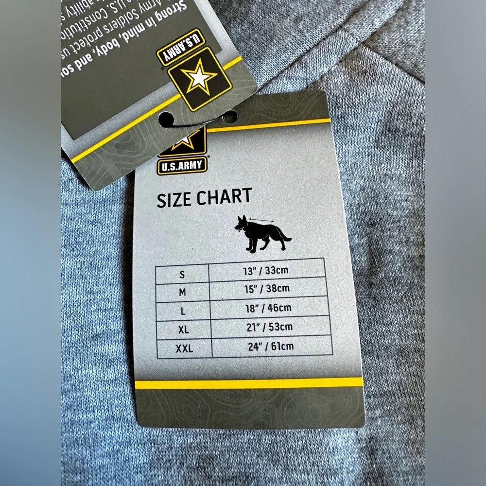 U.S. Army nwt size